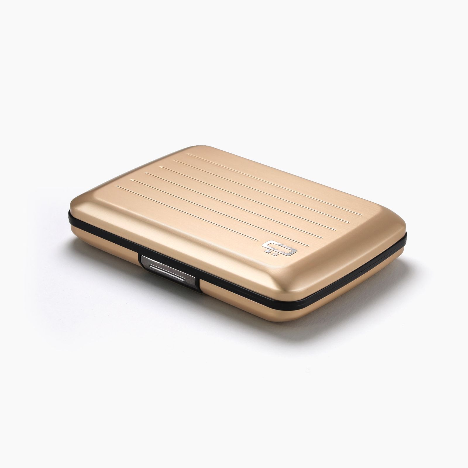 OGON Aluminum Wallet Smart Case V2.0 - Rise Gold